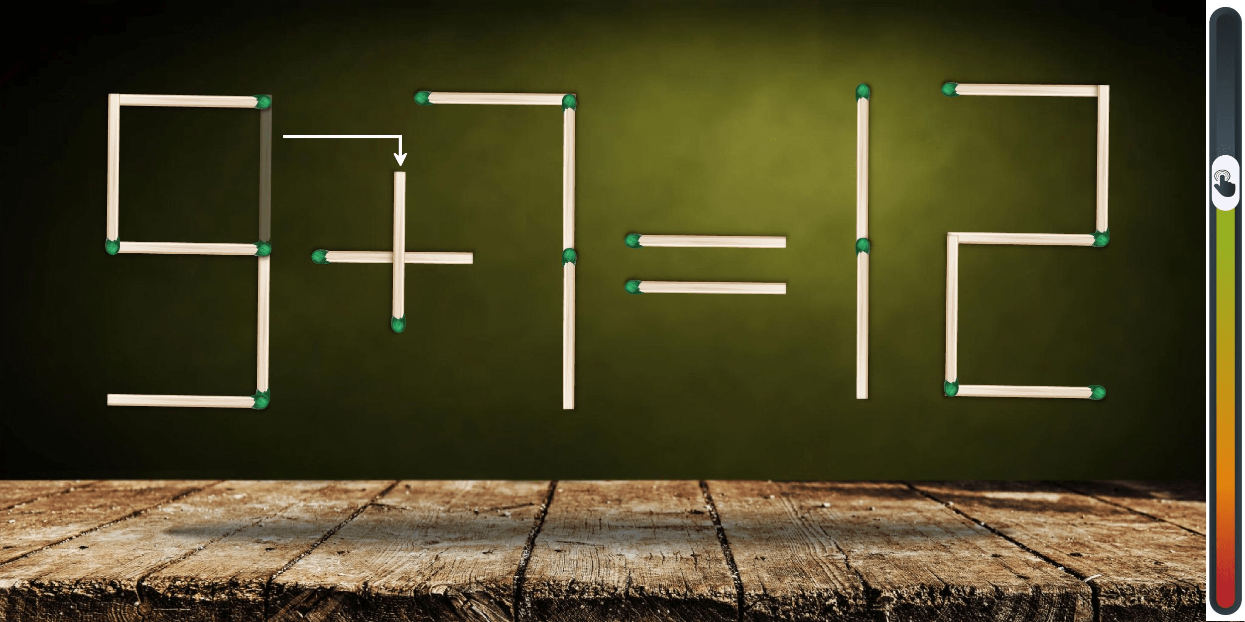 Sfida matematica: Metti alla prova il tuo QI brillante spostando solo 1 delle corrispondenze e risolvi in meno di 5 secondi!